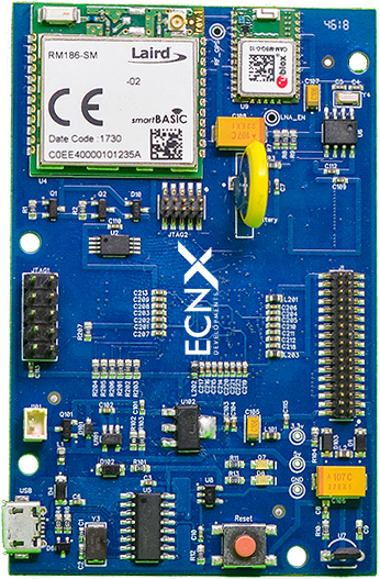 ECNXDEV IoT Board Front View